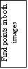 Text Box: Find points in both images